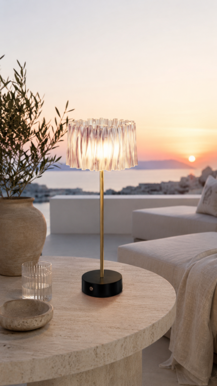 lampe de table Accordéon Battery de Slamp BASE NOIR