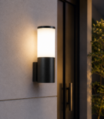 Applique extérieure Amelia Wall noire E27 LED 11 W