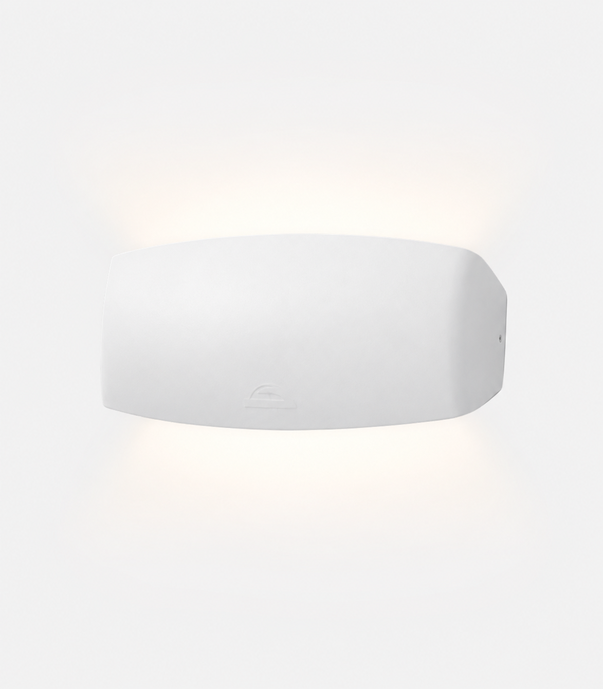 APPLIQUE EXTERIEUR ABRAM 270 BLANC R7S LED 10,5W DIFFUSEUR CLAIRE FU ABRAM270 BC