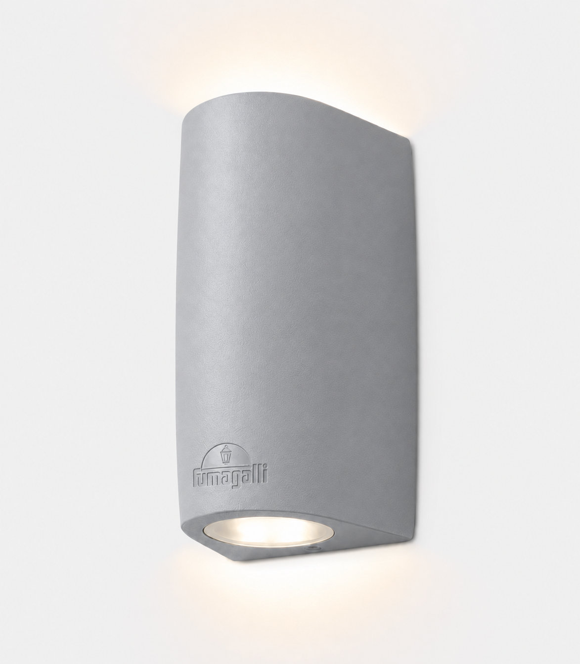 APPLIQUE EXTERIEUR MARTA 90 2L GRIS GU10 LED 2 X 4,8W DIFFUSEUR CLAIRE FU MARTA902L GC
