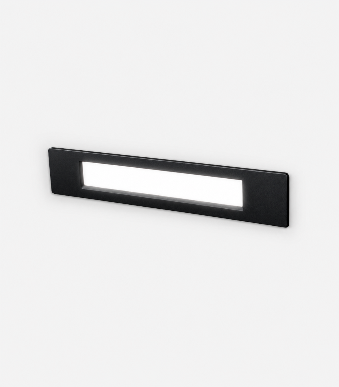 ENCASTRE AU MUR NINA270 NOIR DIFFUSEUR OPALE R7S LED 10,5W FU NINA270 NO