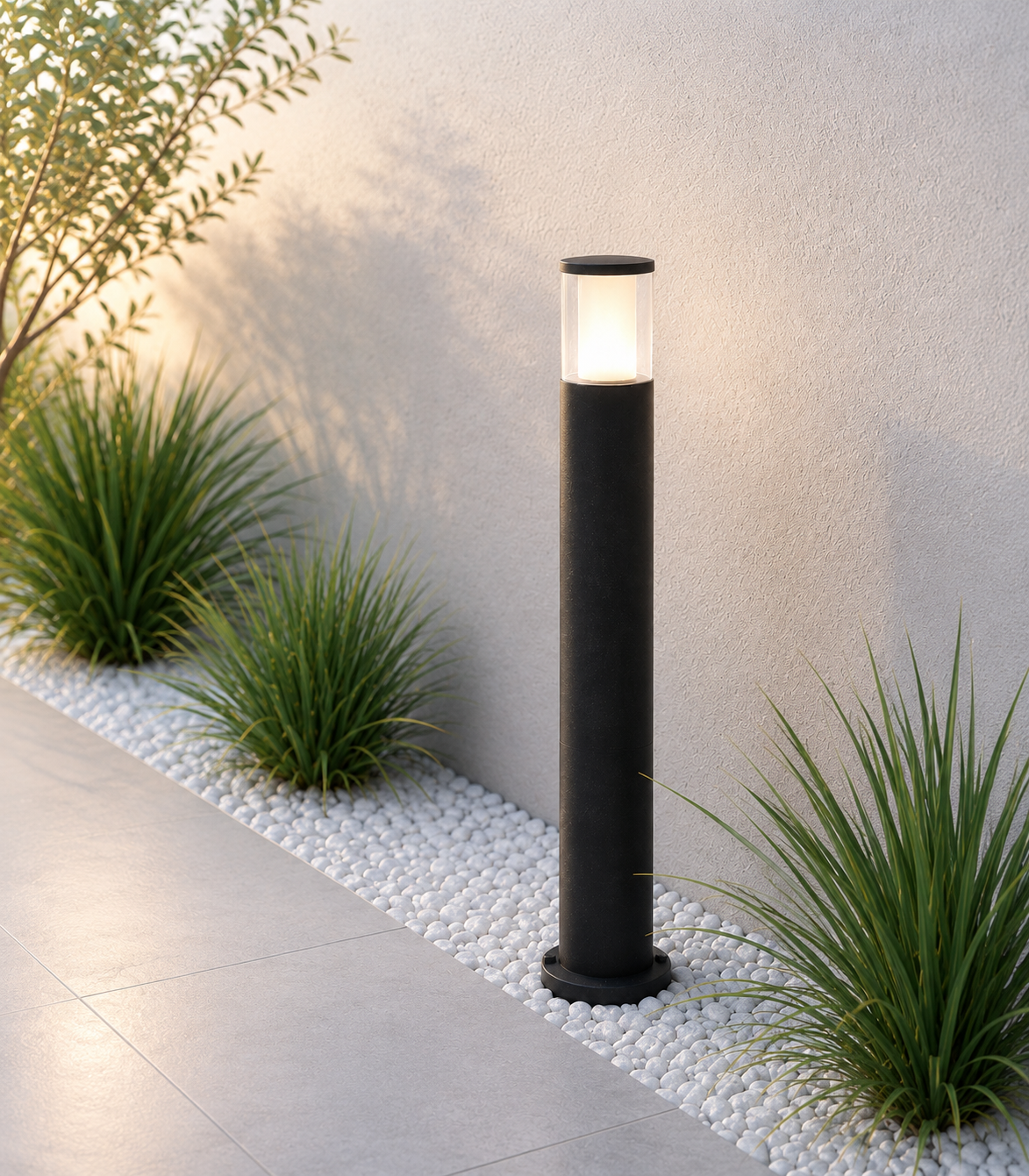 Poteau extérieur Carlo 800 GU10 LED 4,8 W