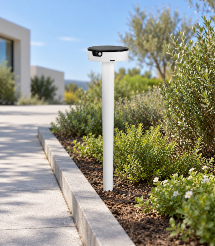 Borne solaire Fiorina au jardin