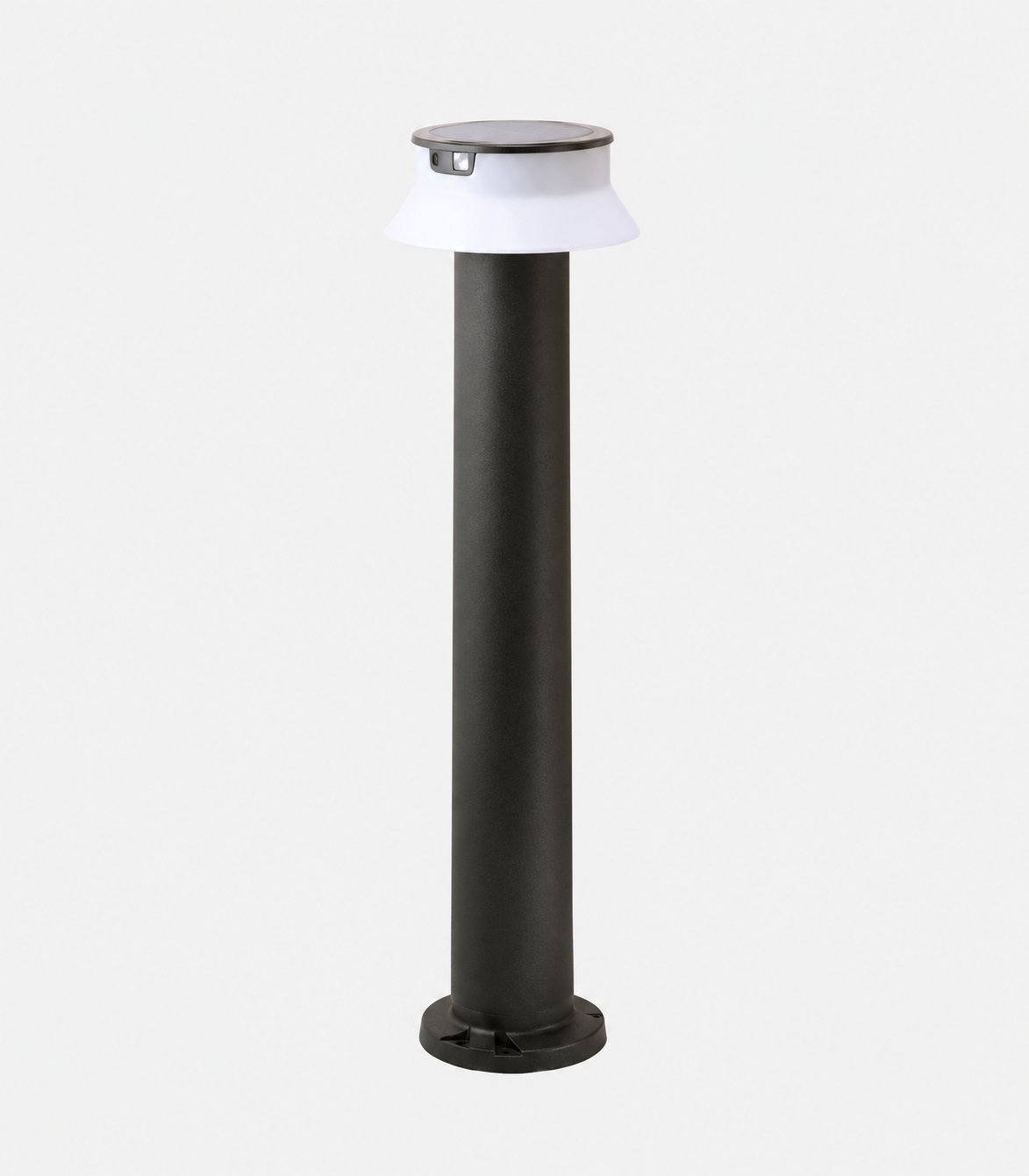 Borne solaire de jardin minimaliste Borne solaire de jardin minimaliste