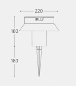 Schéma technique d’une lampe solaire
